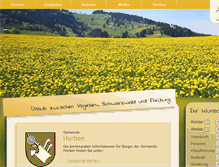 Tablet Screenshot of horben.de